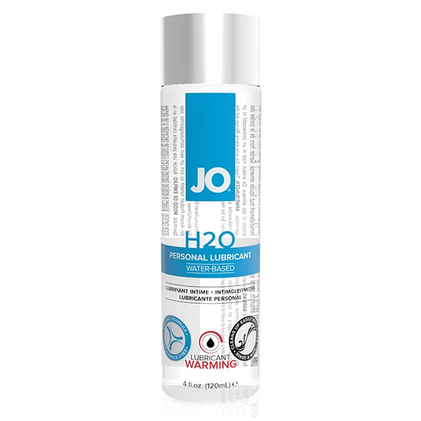 System JO H2O Lubricant Warming 120 ml Rozgrzewający - Rozgrzewający Lubrykant na bazie wody