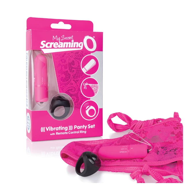 The Screaming O Remote Control Panty Vibe Pink - Zdalnie sterowany wibrator do majtek , Różowy