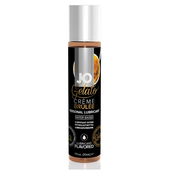System JO Gelato Creme Brulee Lubricant Water - Lubrykant na bazie wody, Krem brulee