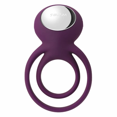 Svakom Tammy Vibrating Ring Violet - Wibrujący pierścień na penisa , Fioletowy