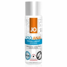 System JO Anal H2O Lubricant Warming 60 ml  - Hrejivý análny lubrikant na vodnej báze