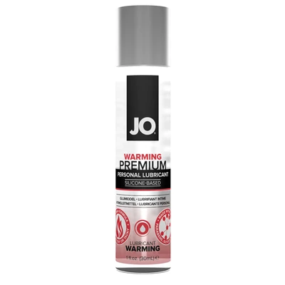 System JO  Silicone Lubricant Warming 30 ml  - Rozgrzewający Lubrykant na bazie silikonu