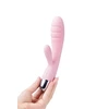 Svakom Barbara Ultra Soft Vibrator Pale Pink  - Vibrátor na bod G ružový