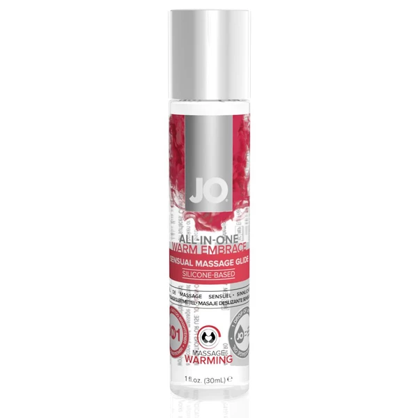 System JO Massage Glide Warming 30 ml  - Rozgrzewający Olejek do masażu