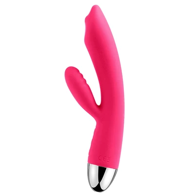 Svakom Trysta Rabbit Vibrator Plum Red - Wibrator króliczek, Czerwony