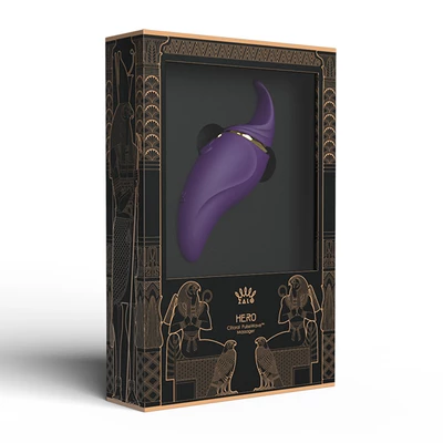 Zalo Hero G-Spot Pulsewave Vibrator Twilight Purple - wibrator łechtaczkowy, fioletowy