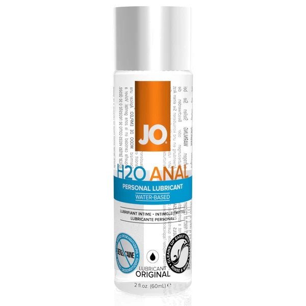 System JO Anal H2O Lubricant 60 ml - Lubrykant analny na bazie wody