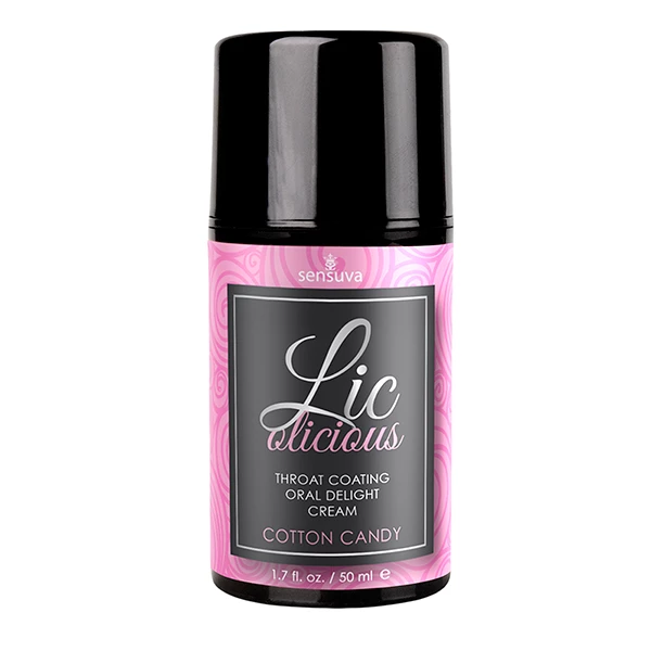Sensuva Lic olicious Cotton Candy Oral Delight Cream 50 ml - żel do seksu oralnego