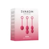 Svakom Nova Kegel Balls Plum Red  - Venušine guličky červené
